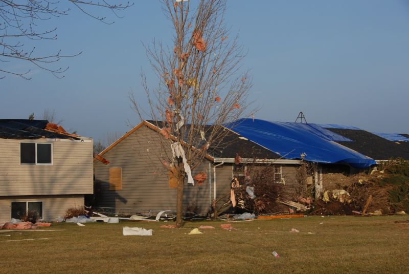 Tornado Damage Restoration detail